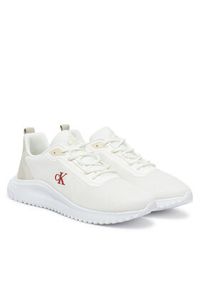 Calvin Klein Jeans Sneakersy Eva Runner Mix Mesh YM0YM01285 Biały. Kolor: biały. Materiał: materiał #5