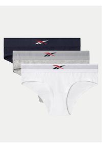 Reebok Komplet 3 par fig klasycznych CANDY - AW24 (3-pack) Kolorowy. Materiał: bawełna. Wzór: kolorowy