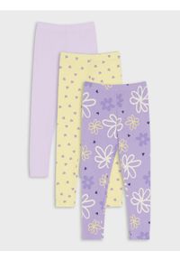 Sinsay - Legginsy 3 pack - wielobarwny