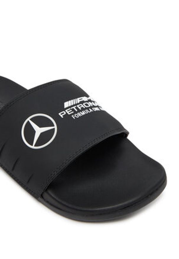 Adidas - adidas Klapki Mercedes - AMG Petronas Formula One Team adilette JR1070 Czarny. Kolor: czarny