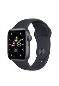 APPLE - Smartwatch Apple Watch SE GPS 44mm aluminium, gwiezdna szarość | północ pasek sportowy. Rodzaj zegarka: smartwatch. Styl: sportowy