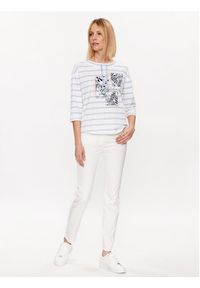 Olsen Spodnie materiałowe Mona 14000620 Biały Slim Fit. Kolor: biały. Materiał: bawełna, syntetyk #2
