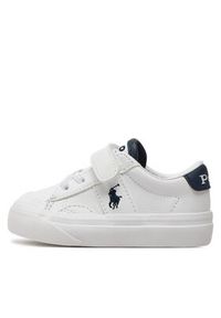 Polo Ralph Lauren Sneakersy RL00029111 T Biały. Kolor: biały. Materiał: skóra