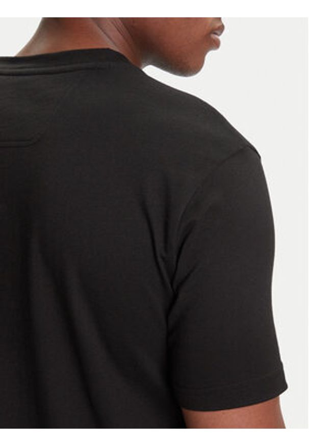 BOSS T-Shirt Iconic Zone 50550113 Czarny Regular Fit. Kolor: czarny. Materiał: bawełna