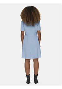 only - ONLY Sukienka letnia Tiri-Caro 15310970 Błękitny Regular Fit. Kolor: niebieski. Materiał: wiskoza, len. Sezon: lato #3