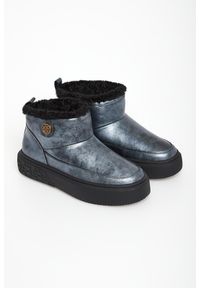 Pinko - Śniegowce damskie skórzane Yoko 22 PINKO. Materiał: skóra #1