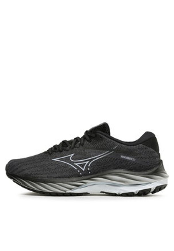 Mizuno Buty do biegania Wave Rider 27 J1GD2303 Czarny. Kolor: czarny. Materiał: mesh, materiał. Model: Mizuno Wave