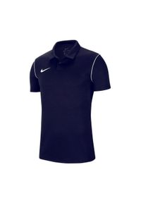 Koszulka do piłki nożnej męska Nike Polo Park 20. Typ kołnierza: polo. Kolor: niebieski
