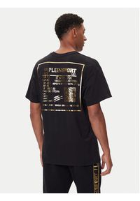 Plein Sport T-Shirt FAEC MTK8362 STE001N Czarny Loose Fit. Kolor: czarny. Materiał: bawełna. Styl: sportowy #5