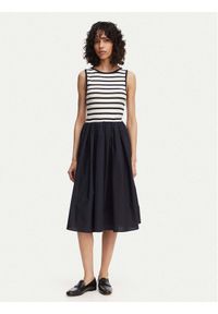 GANT - Gant Sukienka letnia 4503509 Granatowy A-Line Fit. Kolor: niebieski. Materiał: bawełna. Sezon: lato #1