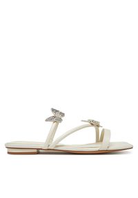 Aldo Klapki Flyhigh 13966746 Biały. Kolor: biały. Materiał: skóra