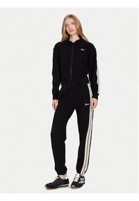 Guess Bluza V5BQ17 KCX52 Czarny Regular Fit. Kolor: czarny. Materiał: syntetyk #2