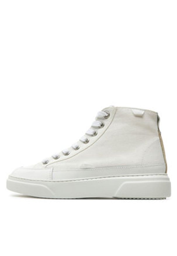 Inuikii Sneakersy Canvas Lex High 50103-991 Biały. Kolor: biały. Materiał: materiał