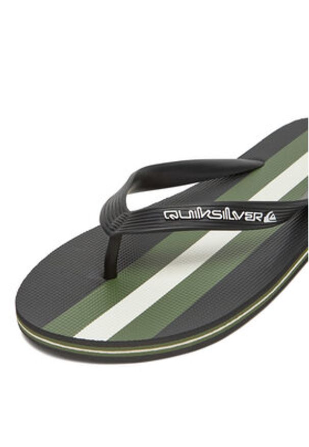 Quiksilver Japonki 839473 Czarny. Kolor: czarny. Materiał: syntetyk