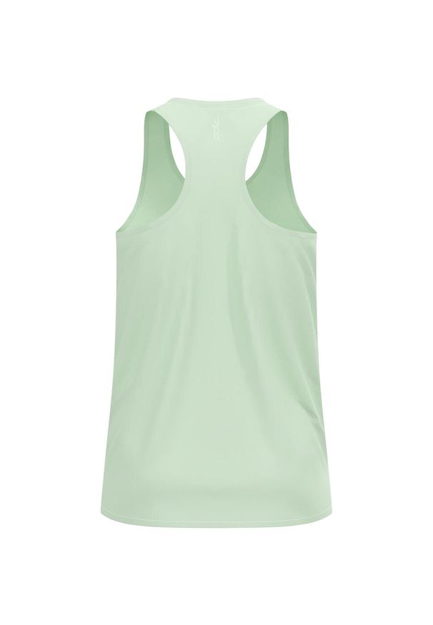 Koszulka bez rękawów męska Odlo Zeroweight Chill-Tec Running Tank 2.0. Kolor: zielony. Długość rękawa: bez rękawów. Sport: bieganie
