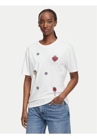 Liu Jo T-Shirt WF6324 J0088 Biały Regular Fit. Kolor: biały. Materiał: bawełna #1