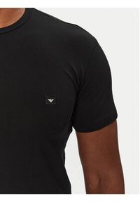 Emporio Armani Underwear T-Shirt EM000379 AF10785 UC001 Czarny Slim Fit. Kolor: czarny. Materiał: bawełna #3