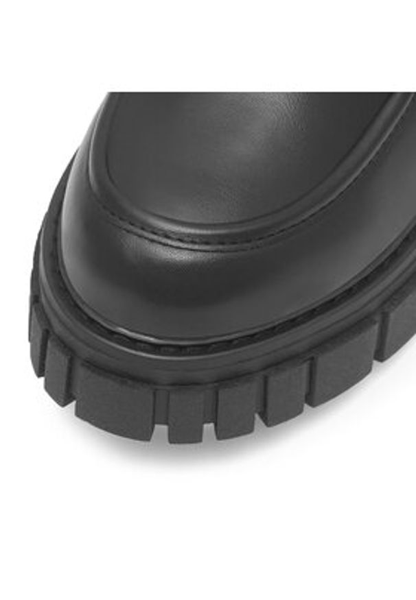 DeeZee Loafersy INGE WS5785-19 Czarny. Kolor: czarny. Materiał: skóra