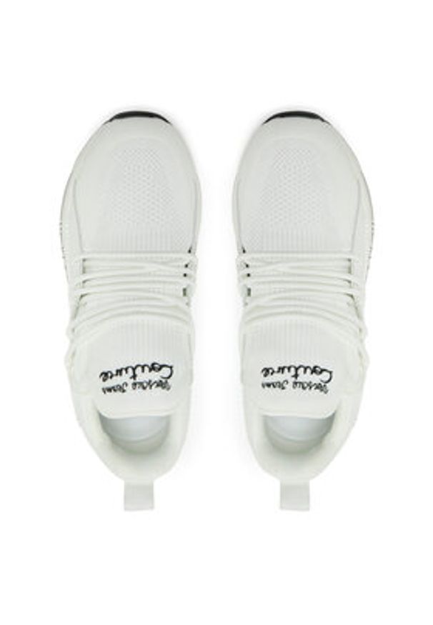 Versace Jeans Couture Sneakersy 78VA3SA8 Biały. Kolor: biały. Materiał: materiał