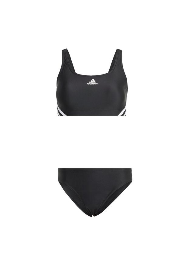 Adidas - 3-Stripes Bikini. Kolor: czarny, biały, wielokolorowy