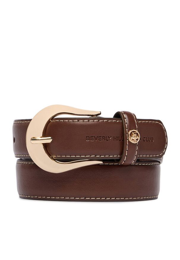 Pasek Beverly Hills Polo Club. Kolor: brązowy