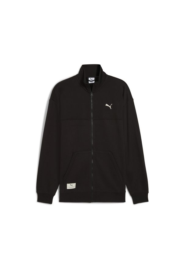 Puma - Męska bluza dresowa PUMA Class Pinnacle PUMA. Kolor: szary, fioletowy, wielokolorowy, czarny. Materiał: dresówka. Sport: bieganie