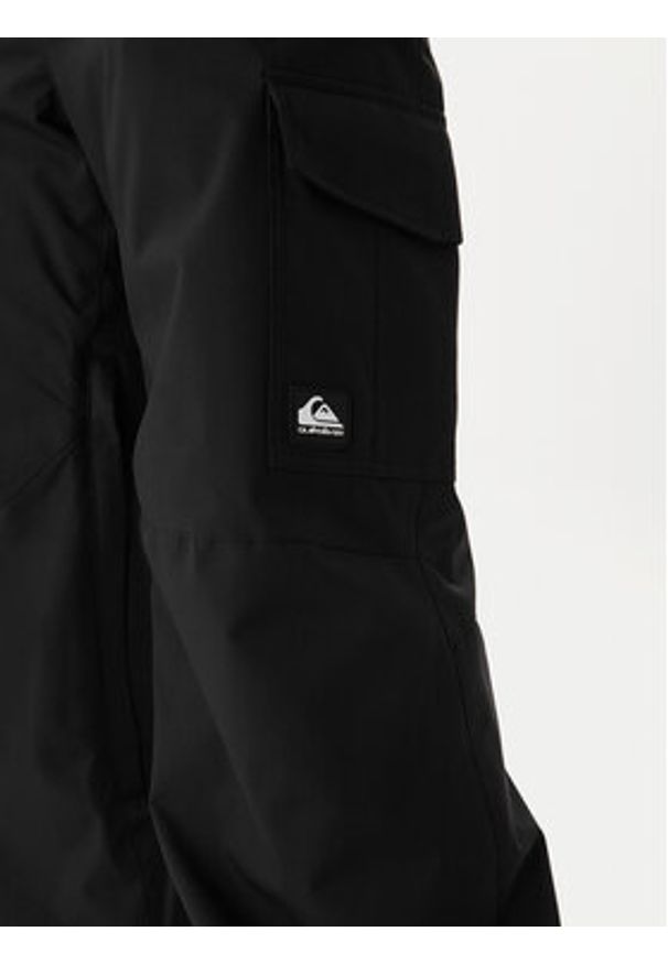 Quiksilver Spodnie narciarskie Porter EQYTP03241 Czarny Regular Fit. Kolor: czarny. Materiał: syntetyk. Sport: narciarstwo