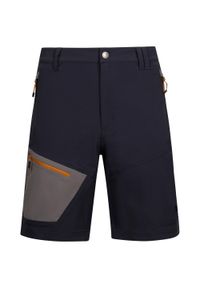 TRESPASS - Męskie Spodenki Daars Casual Shorts. Kolor: niebieski
