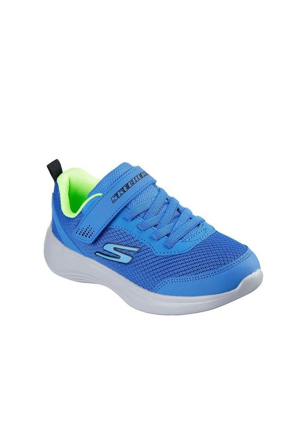 skechers - Buty sportowe dziecięce chłopięce Skechers Selectors. Kolor: niebieski, zielony, wielokolorowy. Model: Skechers Sport. Sport: turystyka piesza