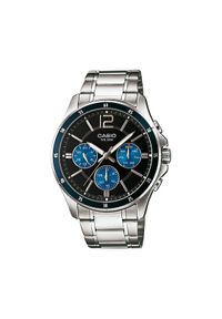 Casio Zegarek MTP-1374PD-2AVEF Srebrny. Kolor: srebrny #1