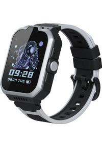 Smartwatch ZTE Watch Kids K1 Pro Czarno-szary (ZE-K1PRO/BK). Rodzaj zegarka: smartwatch. Kolor: wielokolorowy, czarny, szary