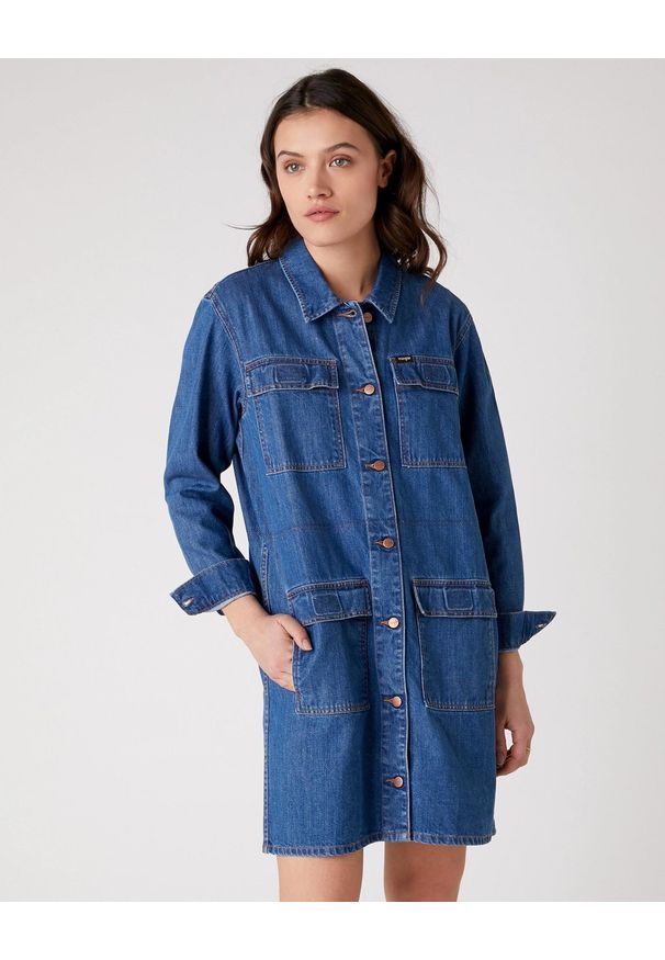 Wrangler - SUKIENKA WRANGLER UTILITY DRESS WANDERER W29Y-5E-14I