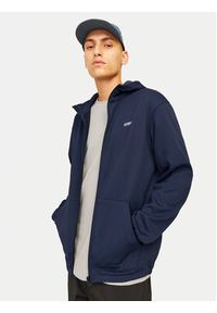 Jack & Jones Bluza Basic 12261373 Granatowy Regular Fit. Kolor: niebieski. Materiał: syntetyk #5