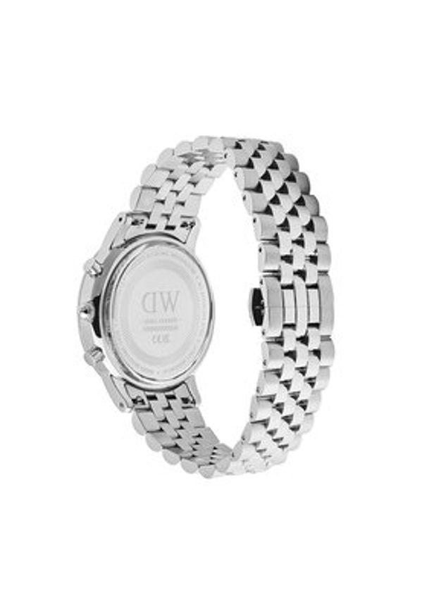 Daniel Wellington Zegarek Iconic Chronograph DW00100872 Srebrny. Kolor: srebrny