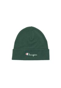 Czapka dla dorosłych Champion Beanie. Kolor: zielony. Materiał: poliester. Sezon: zima. Styl: sportowy #1