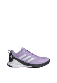 Adidas - Buty Novaflight 2 Indoor. Kolor: czarny, biały, różowy, wielokolorowy. Materiał: materiał. Sport: siatkówka