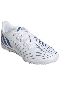 Adidas - Buty piłkarskie adidas Predator Edge.4 Tf Jr GX2643 białe białe. Zapięcie: sznurówki. Kolor: biały. Materiał: syntetyk, guma. Sport: piłka nożna #5