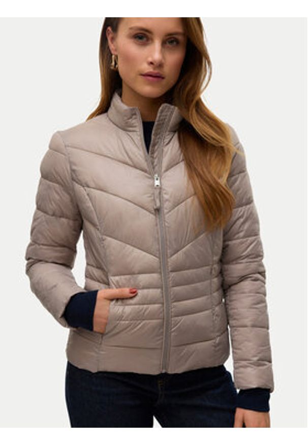 Vero Moda Kurtka przejściowa Sorayasiv 10311353 Szary Slim Fit. Kolor: szary. Materiał: syntetyk