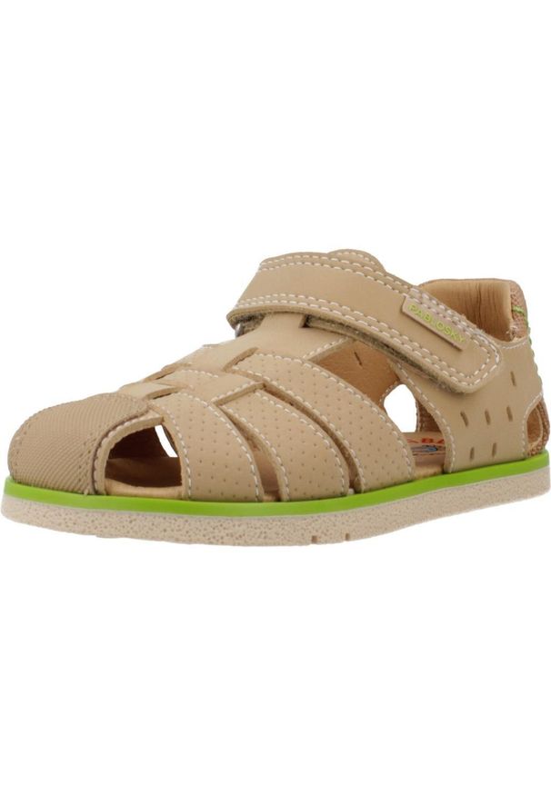 Pablosky - Sandały PABLOSKY 055233P Brązowy. Kolor: brązowy. Materiał: skóra, syntetyk