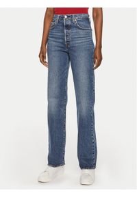 Levi's® Jeansy Ribcage 79078-0007 Niebieski Straight Fit. Kolor: niebieski