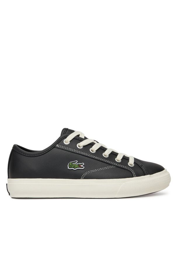 Lacoste Tenisówki Backcourt 749CFA0043 454 Czarny. Kolor: czarny. Materiał: skóra