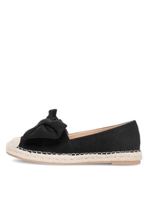 DeeZee Espadryle KL601-69 Czarny. Kolor: czarny. Materiał: materiał