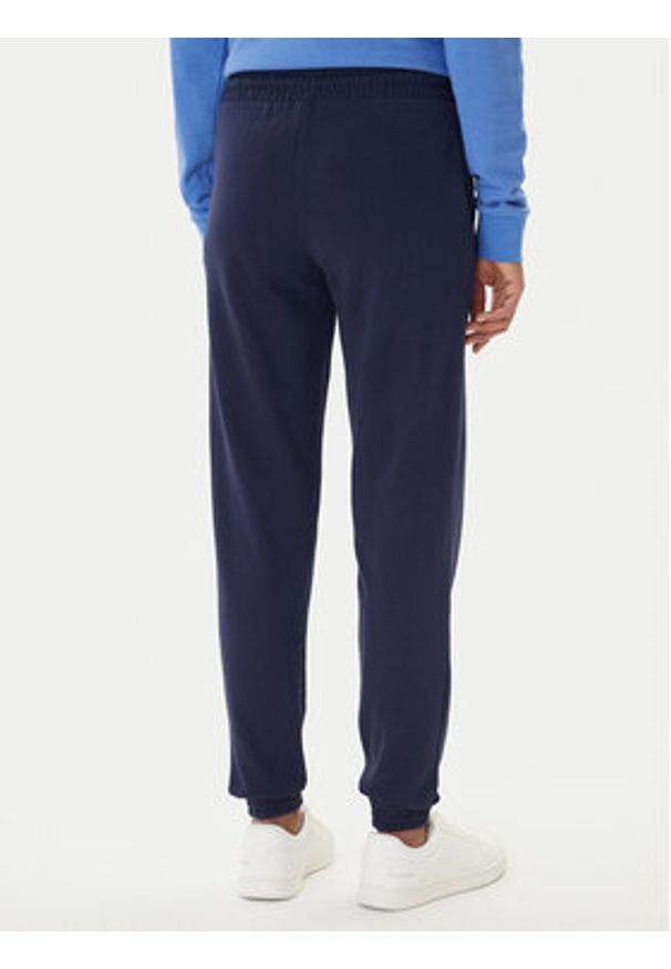Kappa Spodnie dresowe Festa 331M34W Granatowy Regular Fit. Kolor: niebieski. Materiał: bawełna