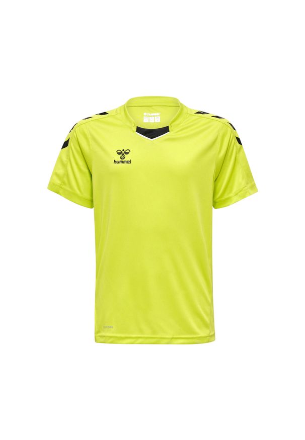 Koszulka dziecięca Hummel hmlCORE XK. Kolor: żółty, wielokolorowy, zielony. Sport: piłka nożna
