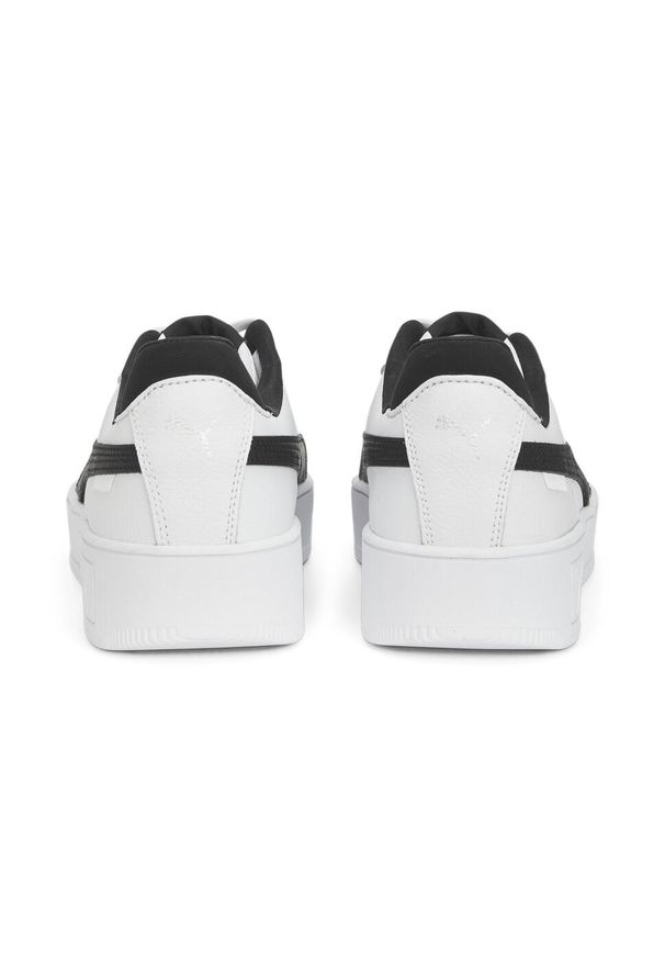 Buty do chodzenia damskie Puma Carina Street. Okazja: na co dzień. Kolor: szary, czarny, wielokolorowy, biały. Materiał: syntetyk, materiał. Obcas: na platformie. Sport: turystyka piesza