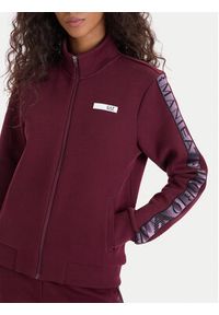 EA7 Emporio Armani Dres 7W000680 AF13151 M5064 Bordowy Regular Fit. Kolor: czerwony. Materiał: syntetyk, bawełna #5