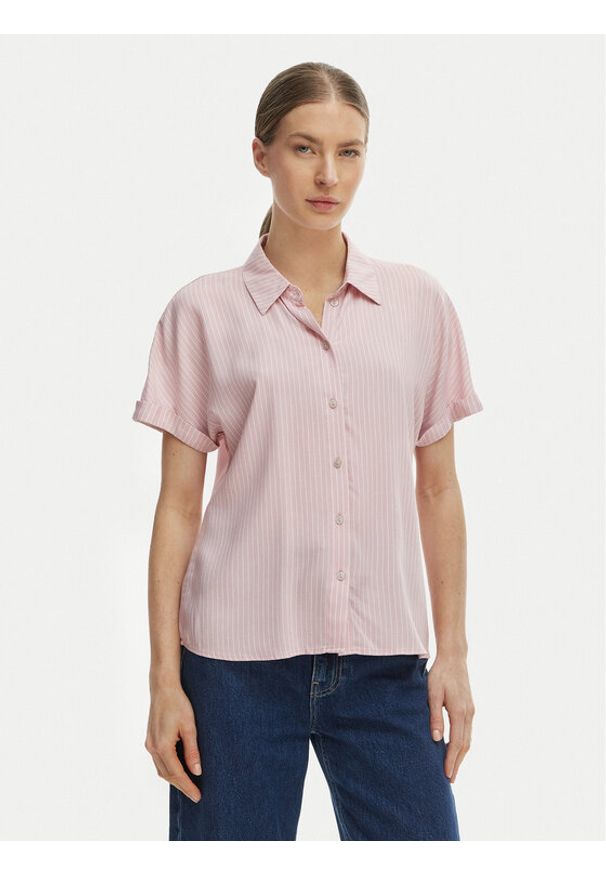 Vero Moda Koszula Alice 10342668 Różowy Regular Fit. Kolor: różowy. Materiał: wiskoza