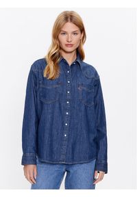 Levi's® Koszula jeansowa Donovan Western A5974-0007 Granatowy Relaxed Fit. Kolor: niebieski. Materiał: bawełna, jeans