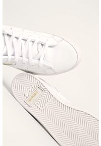 adidas Originals - Buty skórzane Sleek Mid. Nosek buta: okrągły. Zapięcie: sznurówki. Kolor: biały. Materiał: skóra. Szerokość cholewki: normalna. Obcas: na obcasie. Wysokość obcasa: średni, niski #4