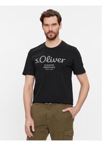 s.Oliver T-Shirt 2139909 Szary Regular Fit. Kolor: szary. Materiał: bawełna